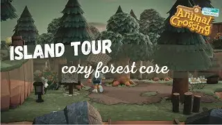 Cozy Forest Core Island Tour | Animal Crossing New Horizons