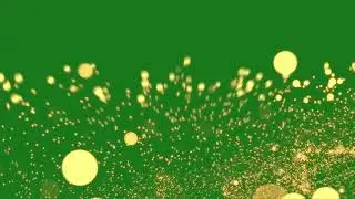 ✨PARTICULAS MAGICAS de luz en movimiento pantalla verde✨ [ Sparkles green screen ] ✨