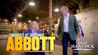 Governor Greg Abbott Endorses Proven Conservative Kelly Hancock for Comptroller