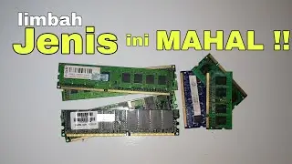ROSOK MAHAL ‼ Mengenal Jenis RAM DDR komputer dan Laptop di Dunia rosok