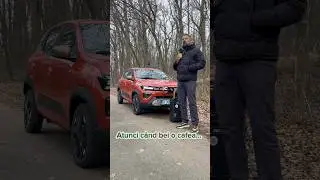 Alt spor ai la curățenie cu Dacia Spring cu tehnologie V2L (Vehicle to Load). 😅