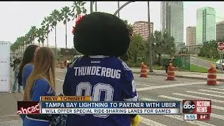 Lightning announces new partnership with Uber to improve transportation