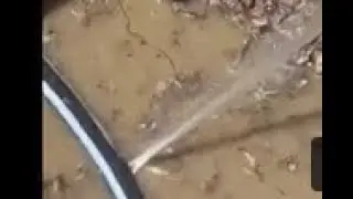Drip Irrigation Hose Leak Repair   Poly Tubing Leak Hole Pipe Leaking system DIY