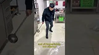 New type of anti-slip flooring material #schools #hotels #restaurant owners #tile anti-sliptreatment