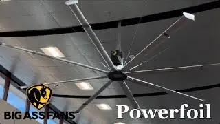 Big Ass Fans Powerfoil ceiling fans