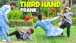 Extra  Hand Prank With Twist - Funny Reactions | @NewTalentOfficial