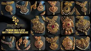 Premium Gold plated Matt finish Combo Jewelry Collection | 3000/- Only