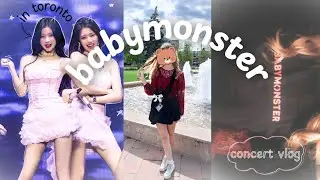 going to BABYMONSTER hello monsters tour : grwm,  making photocards,  first concert vlog !