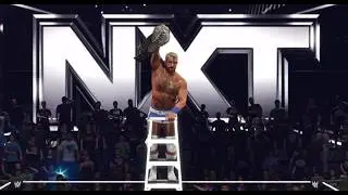Матч с лестницами за вакантный титул чемпиона NXT в WWE 2K25