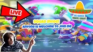 Fall Guys Season 4 - Squad Mode! - Fall Guys Season 4 Live Anyone Is Welcome To Join me Late Stream!