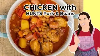 How to cook Chicken with Hunts pork & beans