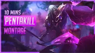 10 Minutes of PENTAKILL! Fights | League of Legends Montage | Season 11 | Riven, Ekko, Samira...