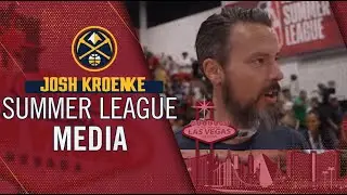 Summer League Media: Josh Kroenke | DEN vs. ATL | 7-9-23