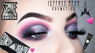 CONSPIRACY PALETTE TUTORIAL - PINK AND SILVER CUT CREASE