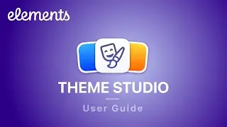 Целостный дизайн с использованием Theme Studio