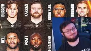 BENGALS FAN REACTS TO THE CINCINNATI BENGALS TEAM CAPTAINS FOR THE 2024 SEASON..............