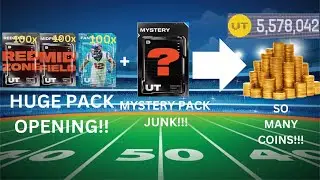 DID WE MAKE PROFIT? OPENING 310 PACKS!!! AND HOW TO TURN JUNK INTO MILLIONS OF COINS IN MADDEN 25