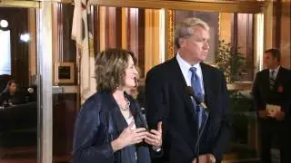 Rep. Jim Durkin, Sen. Christine Radogno press conference, 12-1-2015