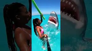 Swimming Instructor vs Hungry Shark!