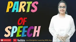 8 PARTS OF SPEECH WITH EXAMPLES- NOUN,PRONOUN,ADJECTIVE,VERB|PARTS OF SPEECH|ALL PARTS OF SPEECH