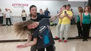 Zouk Demo | Alexandre Gustavo & Karina Rykova | Ipanema Dance Studio
