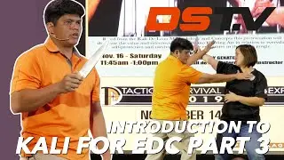 Kali Martial Arts Basics | The Most Dangerous Weapon and How To Beat It  - Part 3
