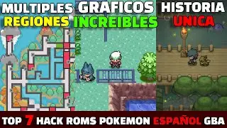 TOP 7 MEJORES HACK ROMS POKEMON COMPLETOS Y EN ESPA&Ntilde;OL PARA GBA ✅