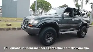 LAND CRUISER VXR 80 SERIES. MOBIL IDAMAN JAMAN ORDE BARU DAN JAMAN NOW