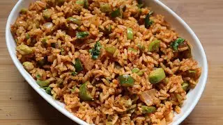 Dondakaya Rice | Quick Rice Recipes | Lunch Box Recipe | Easy Rice Recipes @TelugintiVanta