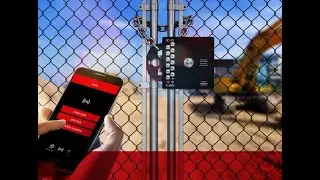 Unlocking IDACS Block Lock using a code and Arming Videofied Alarm