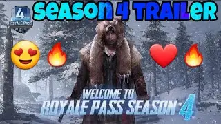 😍🔥PUBG MOBILE Season 4 trailer😍🔥||PUBG MOBILE||