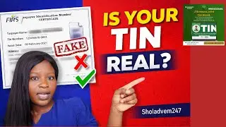 How to Check TIN Authenticity in Nigeria & Download TIN Certificate Step by Step Guide