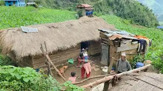 The Most Beautiful Mountain Village Life || Rain Time Village Life Nepal || Travillage Nepal || 