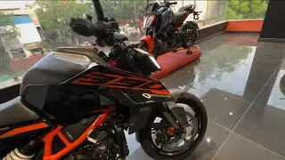 2025 Model KTM Duke 390 Walkaround Review.Black Colour #ktm #duke390