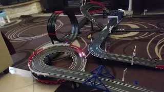 Slot Car Track Model Racing Cars Top Speed Racer Raceway For Home Toys For Children