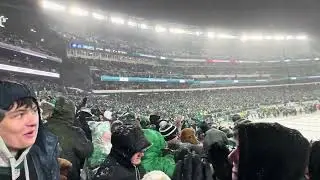 Eagles Celebrate Advancing to NFC Title Game at home vs Commanders with win over Rams