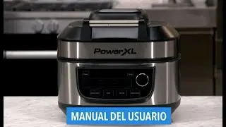 Freidora de aire y parrilla PowerXL&trade; 12 en 1, MFC-AF-6C-LA: MANUAL DE USARIO