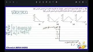 إجابة أسئلة اعداد الكم والتوزيع الإلكتروني من سؤال 53 حتى 110