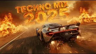 Techno Mix 2025 &ndash; Intense Racing Action & EDM Energy