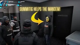 Chawa(Summit) Gives MDM Meta Unlocks on Casino Heist! | Mandem No Pixel 3.0