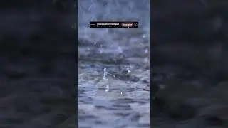 🌧️ Sounds Of Hammering Rain. Heavy Rain On The Highway During The Morning.