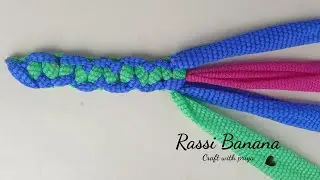 How To Reuse Old Clothes  | How To Make Rope | Rassi Banana | Craft With Priya