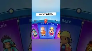 Epic on lucky wheel | stumble guys #shorts