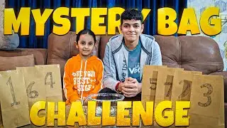 Brother vs Sister: Mystery Bag Challenge! 👫 🏆 | Sarleen and Aditya