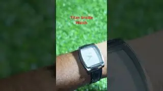 Titan braille watch #watch #titan #love #vlog #unboxing