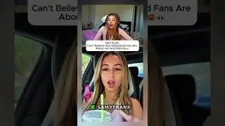 Sam Frank can&rsquo;t believe how obsessed fans are about her and N3on😄👀#samfrank