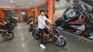 New 2025 KTM Duke 390 with new features in black colour @KTMIndia-ReadyToRace @bikencars07 