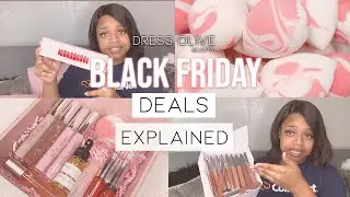 Black Friday Deals Explained | BOGO DEALS | RESTOCK + NEW ITEMS | Dress Olive Beauty | Jessica A