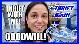 GOODWILL THRIFT WITH ME & THRIFT HAUL ** TWO GOODWILL STORES ** Home Decor & Vintage Thrifting