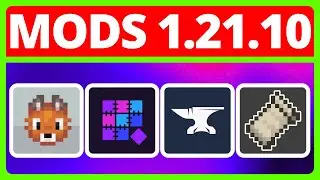 Как скачать и установить моды для Minecraft Java 1.21.10 | Моды Minecraft Java